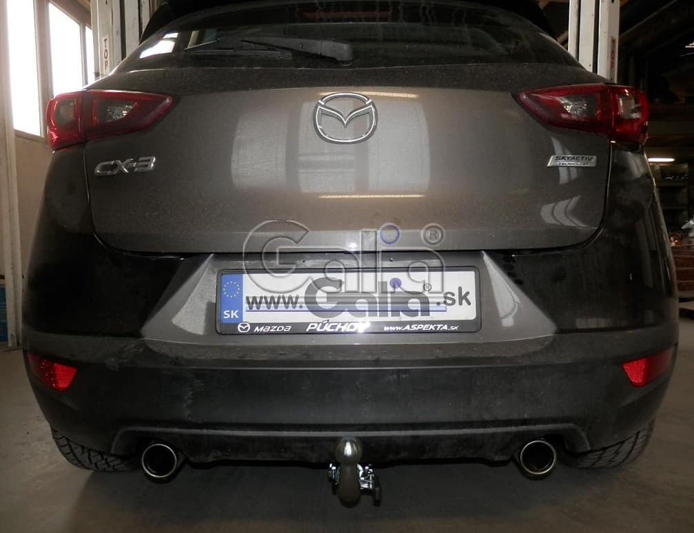 Mazda CX3 (od 2015r.) Haki holownicze. Montaż haków